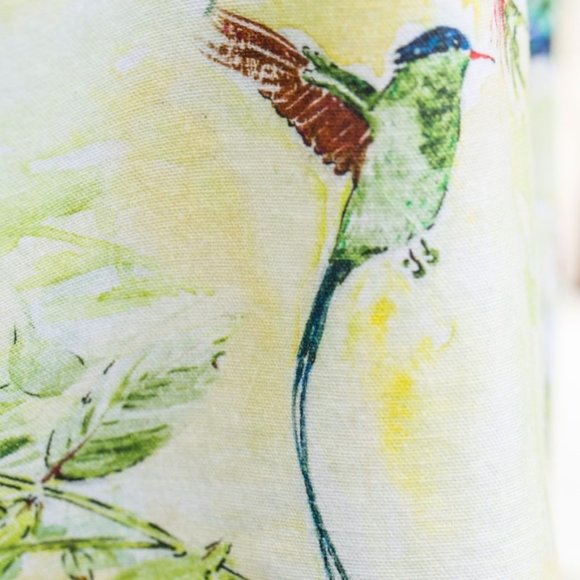 April Cornell Hummingbird Tablecloth 54x54 NWT - Picture 5 of 6